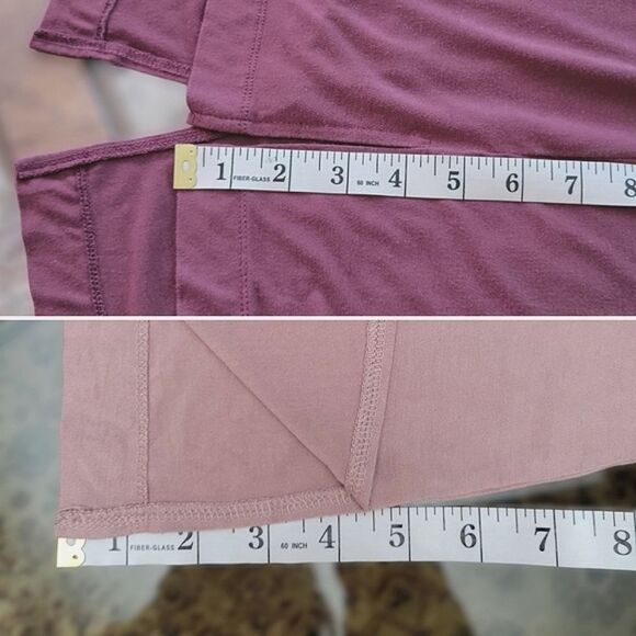 WynneLayers Essential Two-Pack Layering Tanks Woodrose/Burgundy size M - Picture 15 of 16